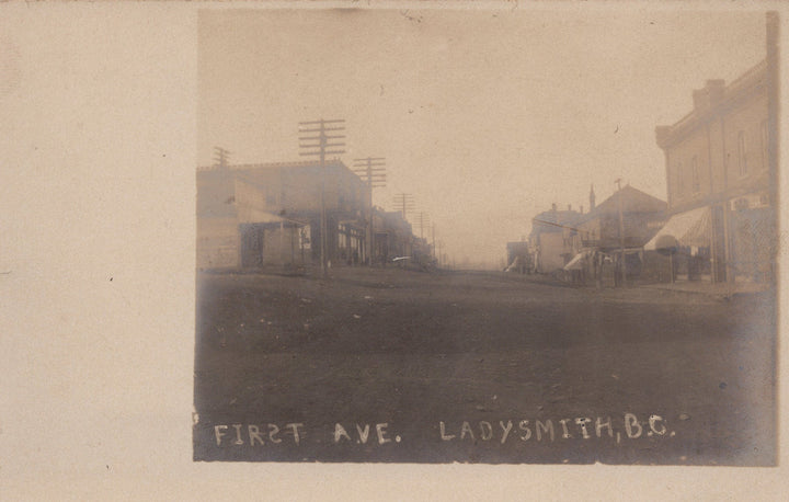 First Ave, Ladysmith BC – Dee's Postcards