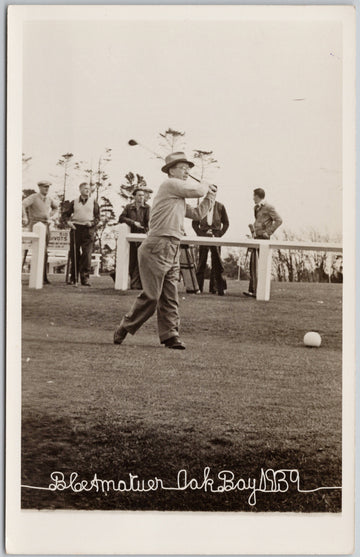 1939 BC Amateur Golf Tournament  Oak Bay British Columbia Photo