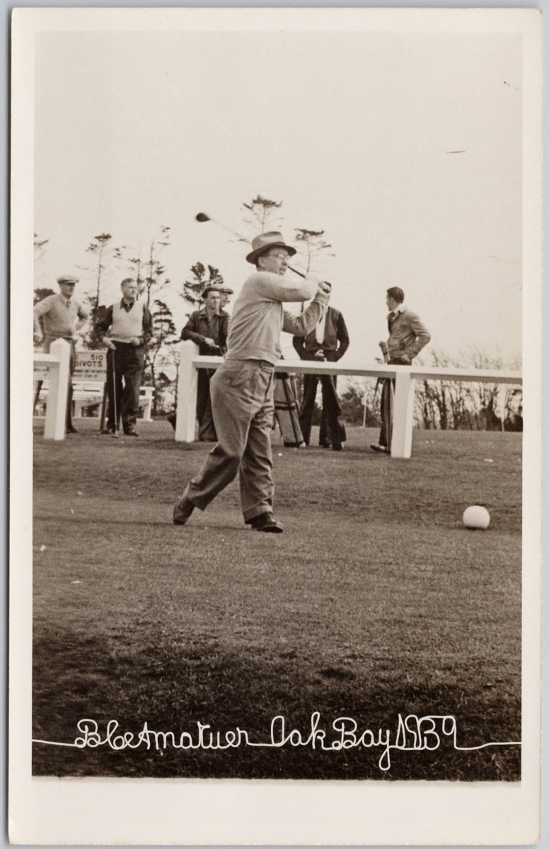 1939 BC Amateur Golf Tournament  Oak Bay British Columbia Photo