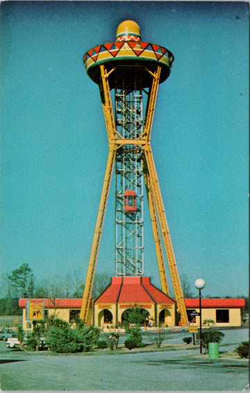 Dillon SC Pedro's Sombrero Observation Tower South Of The Border Postcard