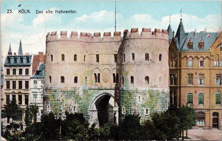 Germany Koln Das Alte Hahnnentor EBC Postcard 