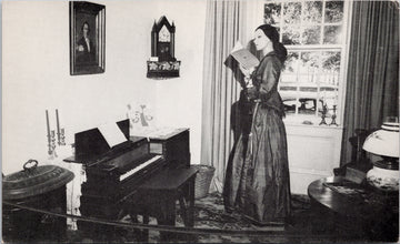 Oshawa Ontario ON Henry House Museum Period Room Piano Forte ONT Postcard 