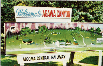 Algoma Central Railway Agawa Canyon Ontario Postcard 