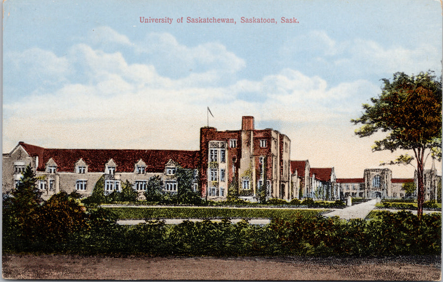 University of Saskatchewan Saskatoon SK Sask U of S Unused Postcard 