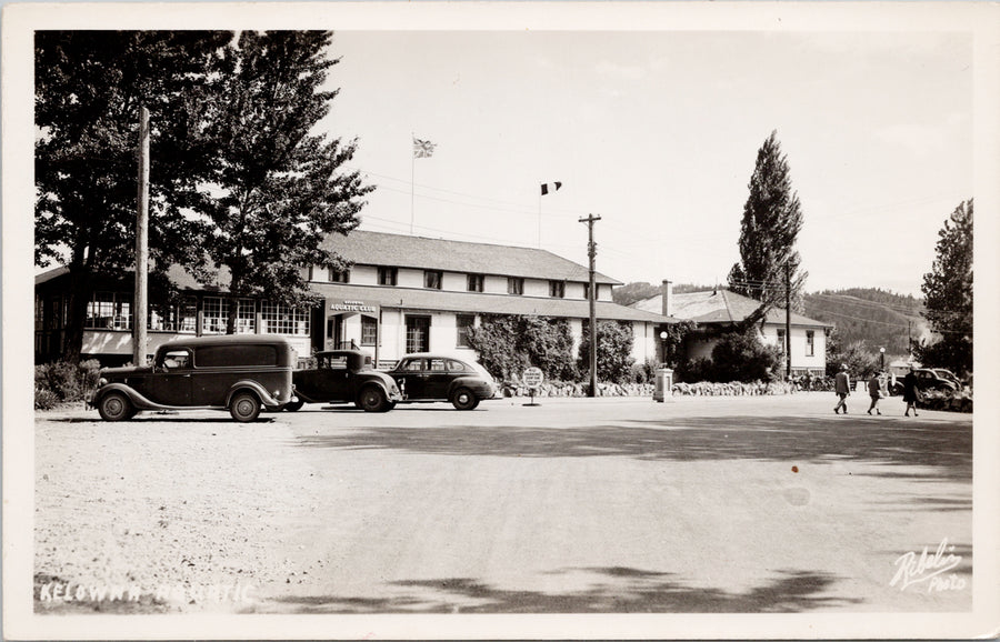 Kelowna Aquatic Club Kelowna BC British Columbia Unused Ribelin RPPC Postcard SP14