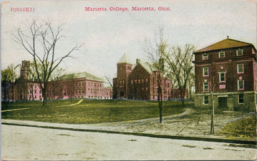 Marietta College Marietta OH Ohio Unused HG Zimmerman Postcard