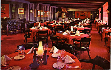 Marriott Motor Hotel Philadelphia PA Sirloin & Saddle Steak Room & Lounge  Unused Vintage Postcard