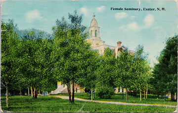 Female Seminary Exeter NH New Hampshire c1915 Postcard