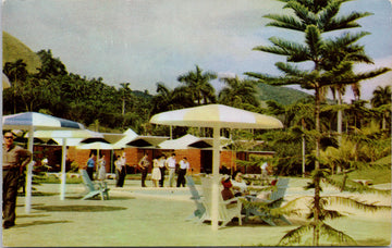 Candelaria Pinar del Rio Cuba Soroa Tourist Resort Cabanas Pool Vintage Postcard