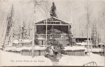 Acklin Farm Yukon YT #116 Zaccarelli's Unused Postcard 