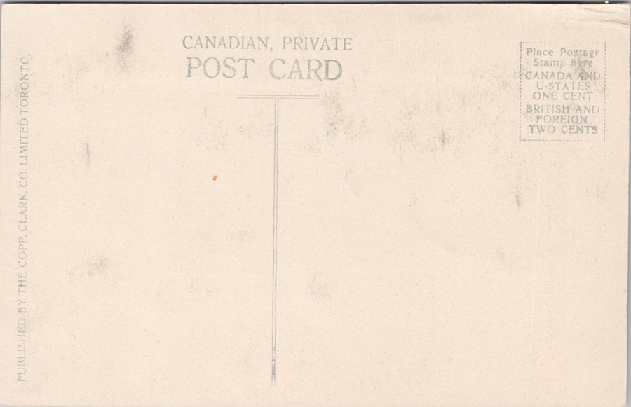 Ottawa Ontario Lover's Walk ON Unused Copp Clark Postcard SP15 *as is