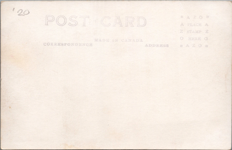 Midnight Sun & Moon Arctic Coast Sutherland's Fort McMurray AB RPPC Postcard SP15