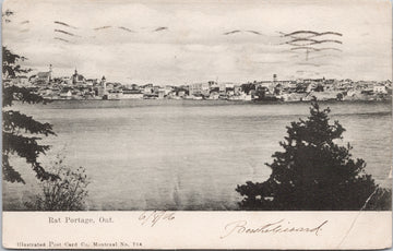 Rat Portage Ontario Kenora Postcard