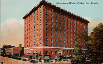 Prince Edward Hotel Windsor Ontario ON Unused Harris Litho Co Mint Postcard SP15