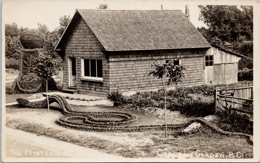 Capilano Garden BC The Mysterious Snake North Vancouver Postcard