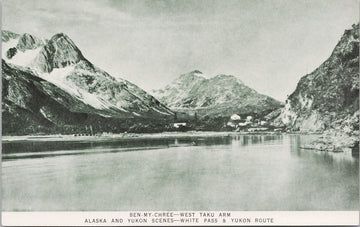 Ben-My-Chree BC West Taku Arm Alaska Yukon Scenes WP &YR Unused Postcard 