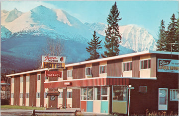 Smithers BC Tyee Motor Hotel Postcard