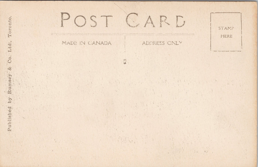 Prescott Ontario Old Fort Wellington ON ONT Unused Rumsey Postcard SP15