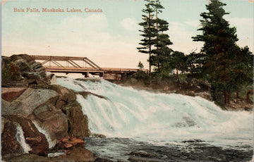 Bala Falls Muskoka Lakes Ontario Postcard