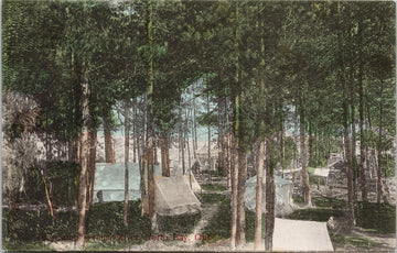 The Camp French River North Bay Ontario Postcard