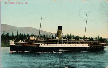 SS 'Princess Adelaide' Steamship Postcard 