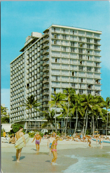 Outrigger Hotel Waikiki Honolulu Hawaii HI Postcard 
