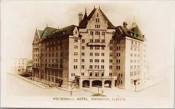 Macdonald Hotel Edmonton Alberta Postcard