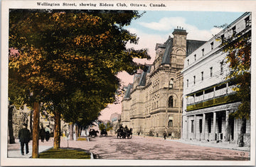 Wellington Street Rideau Club Ottawa Ontario ON Ont Unused Postcard SP15