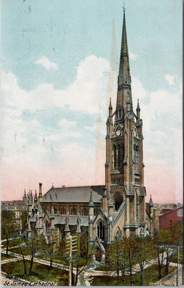 St James Cathedral Toronto Ontario Postcard