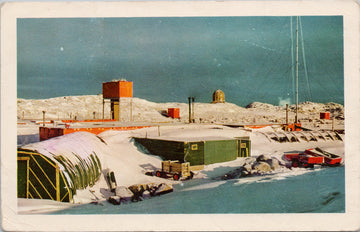 Wilkes Australia Antarctic Abbott 1960s Postcard