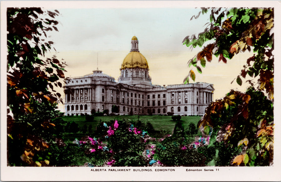 Edmonton Alberta Parliament Buildings AB Unused Camera Products RPPC Postcard 