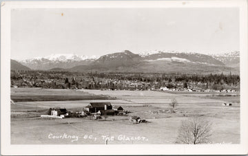 Courtenay BC The Glacier Vancouver Island British Columbia RPPC Postcard