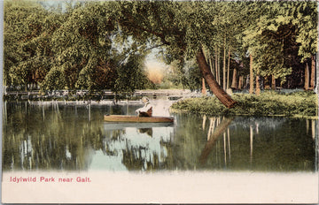 Idylwild Park near Galt Ontario ON Private Postcard