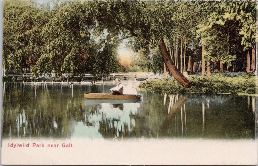 Idylwild Park near Galt Ontario ON Private Postcard