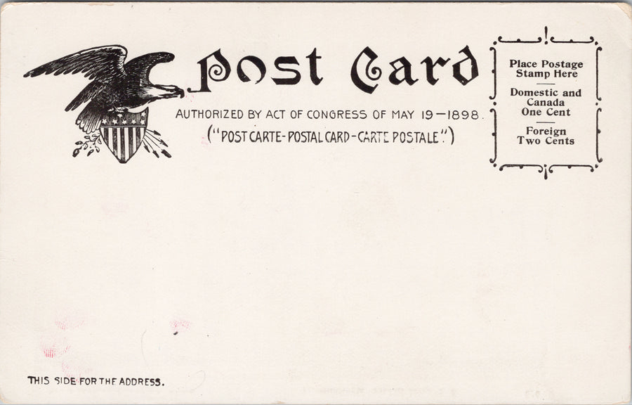 Montpelier Vermont US Post Office VT Unused Kenyon Co Postcard SP16