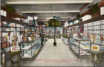 Montreal QC Deguise Mercier & Chapelier Store Postcard