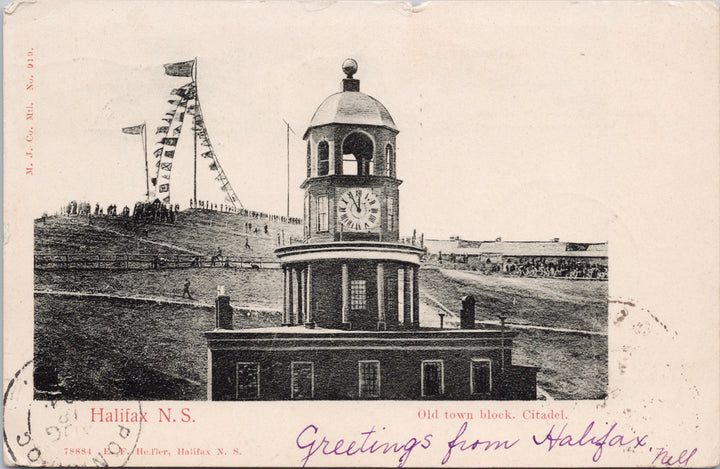 Halifax Citadel postcard