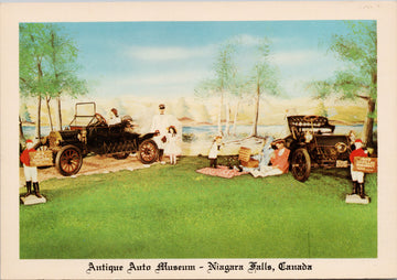 Antique Auto Museum Niagara Falls Ontario ON btwn Sheraton Hotels Postcard