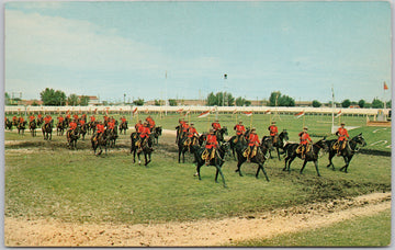 Royal Canadian Mounted Police Musical Ride RCMP Kingston Ontario Canada Unused Postcard