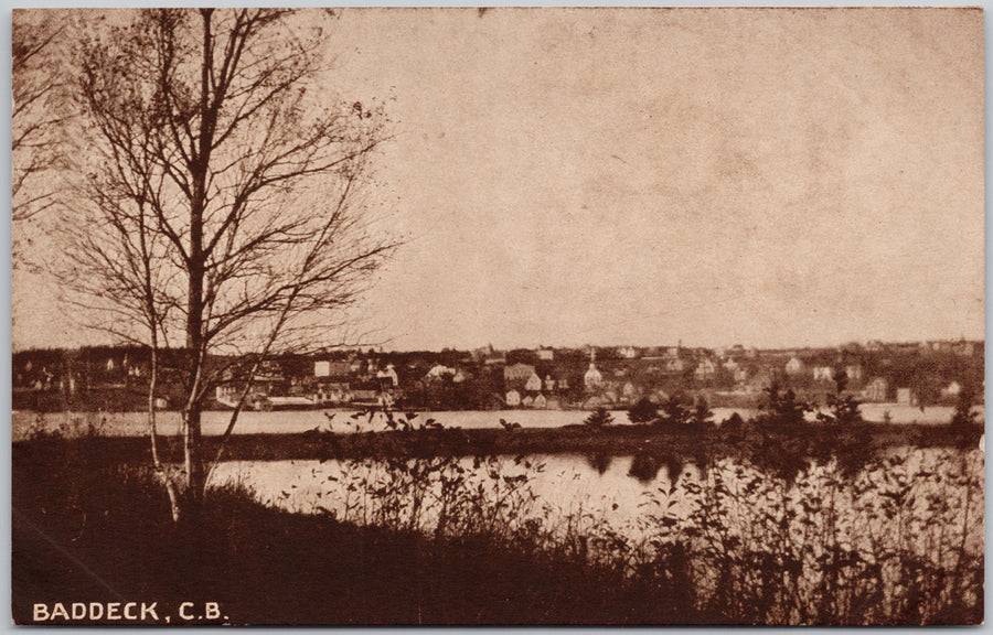 Baddeck Cape Breton NS Nova Scotia Canada Unused Warwick Postcard 