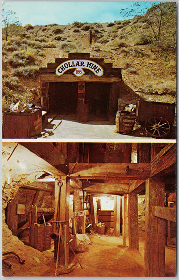 Chollar Mine Virginia City NV Nevada Postcard