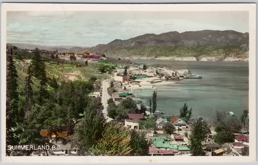 Summerland BC Postcard 