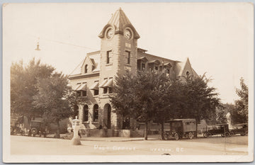 Post Office Vernon British Columbia Postcard 