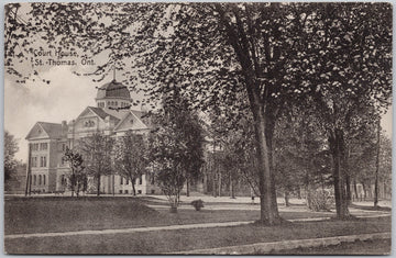 Court House St. Thomas Ontario Postcard