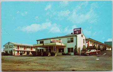 Larchmont Motel Larchmont New York Postcard 