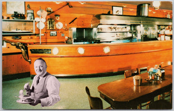 Portland Oregon Oyster Bar Restaurant Louis Wachsmuth Founder Postcard