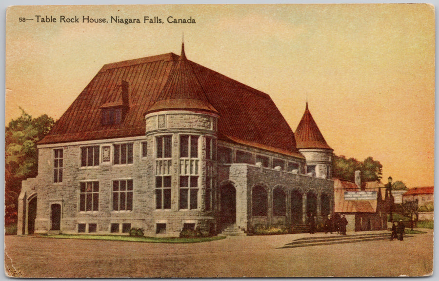 Table Rock House Niagara Falls Ontario Postcard