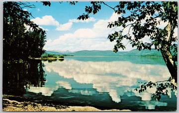 Moberly Lake BC British Columbia btwn Chetwynd & Hudson's Hope Postcard