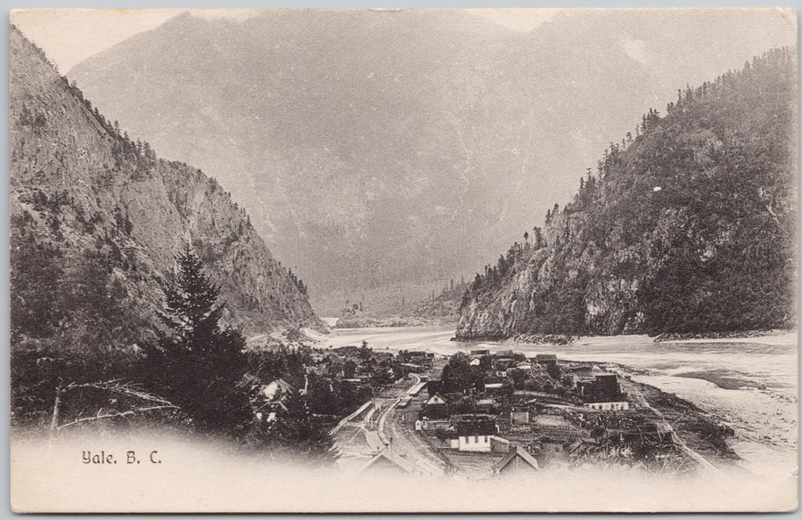 Yale BC British Columbia Canada J. Howard Chapman RPO Postcard