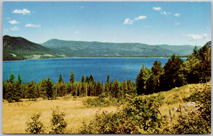 Shuswap Lake BC British Columbia from the Trans-Canada Highway Postcard